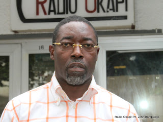 Francis Kalombo, député national de la RDC. Radio Okapi/ Ph. John Bompengo