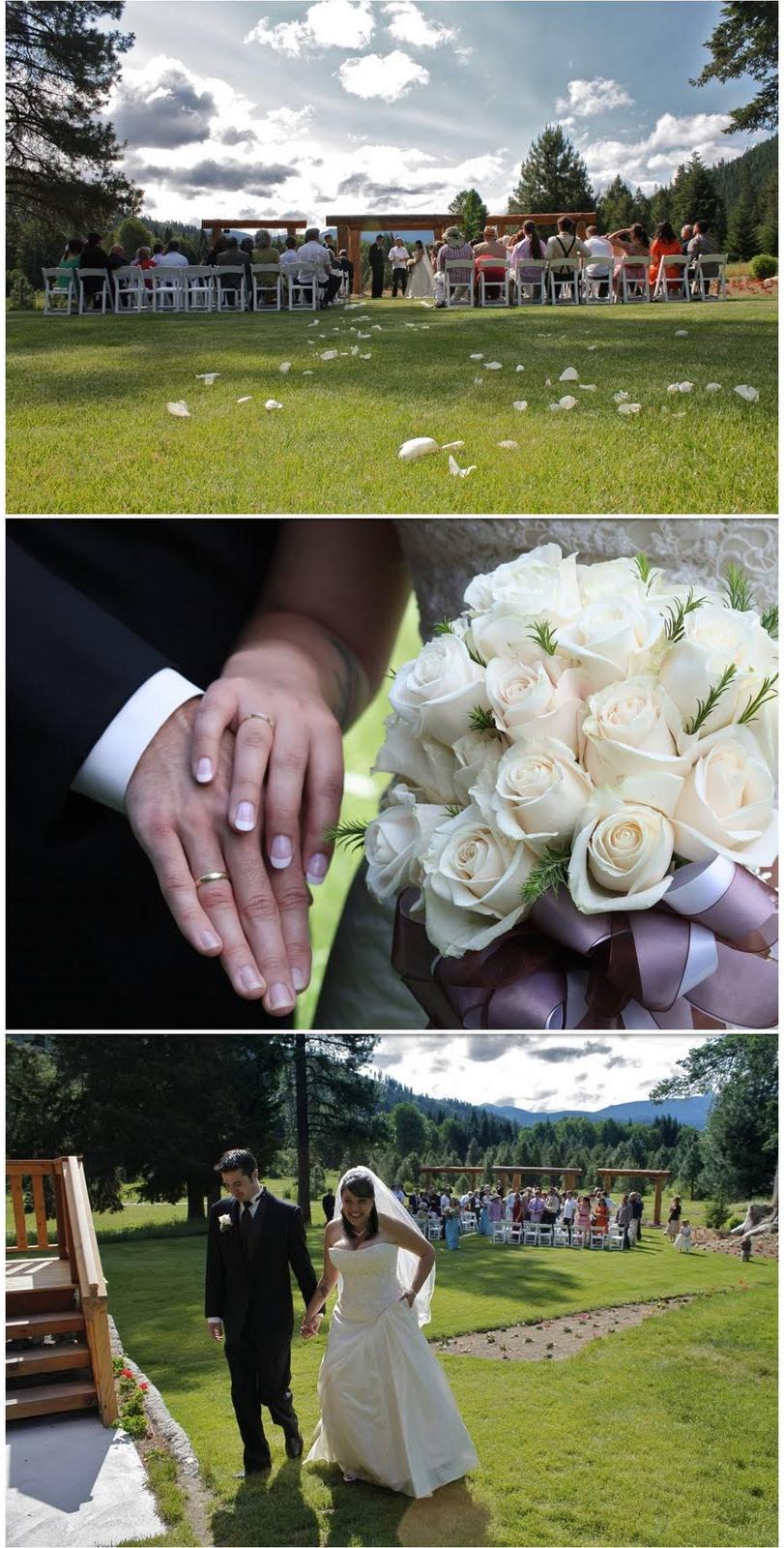 outdoor garden ceremony,