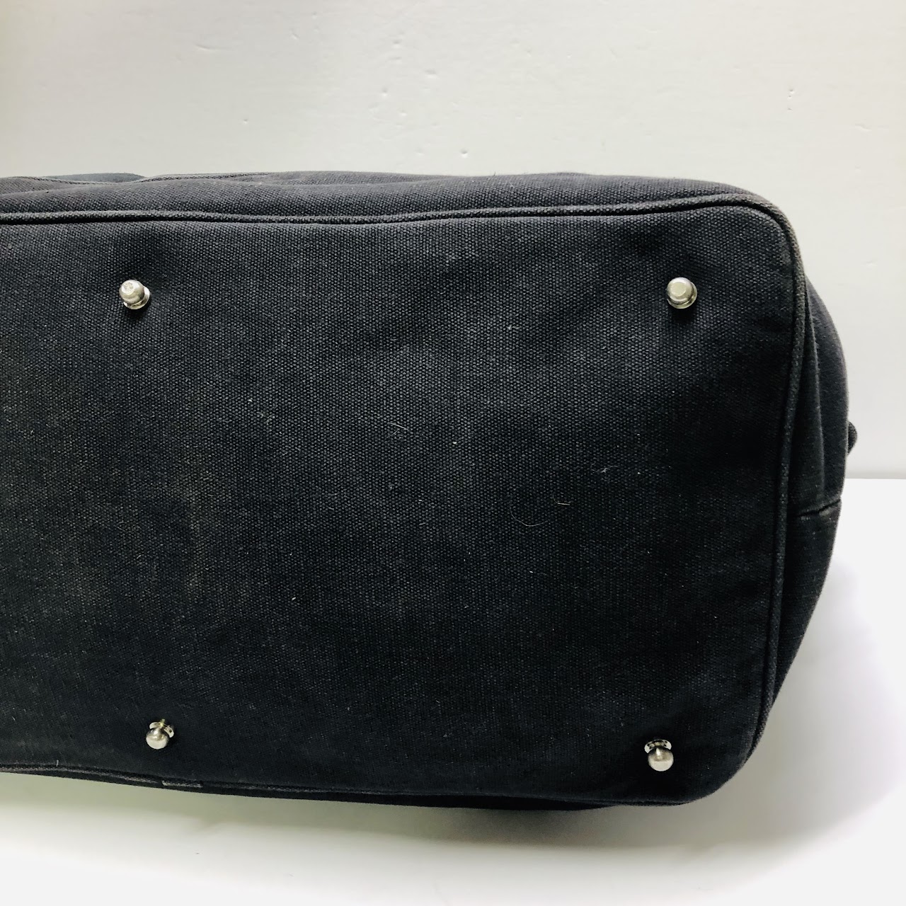 Rag & Bone Black Suede Weekender