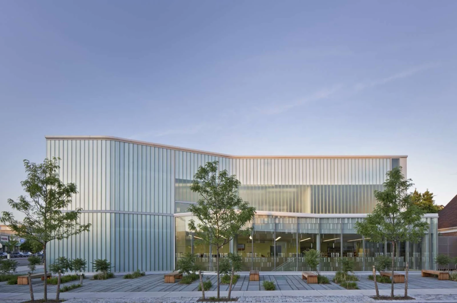 Glen Oaks Branch Library by Marble Fairbanks