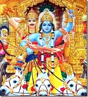 [Krishna and Arjuna]