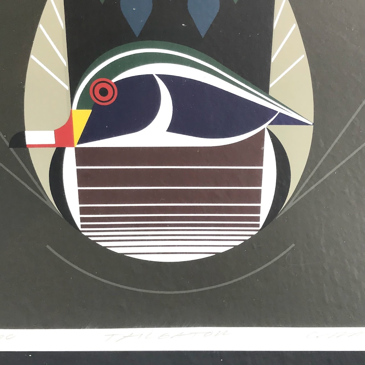 Charley Harper Signed Serigraph