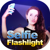 Front flash for selfie