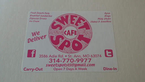 Cafe «The Sweet Spot Cafe», reviews and photos, 3586 Adie Rd, St Ann, MO 63074, USA