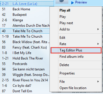 Windows Media Player Plus!, extra, paramètres