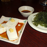 tofu and umibudo in Ikebukuro, Japan 