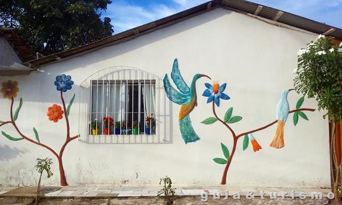 Arte nas ruas de Barra do Jucu