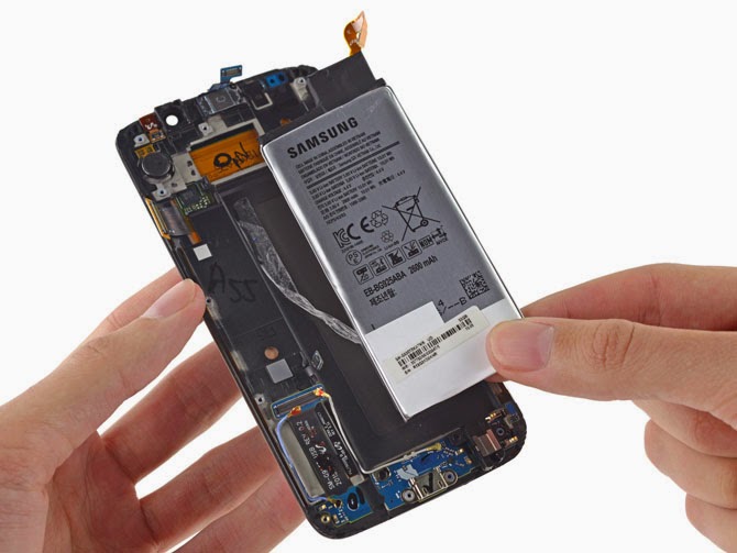 iFixit mổ Samsung Galaxy S6 Edge