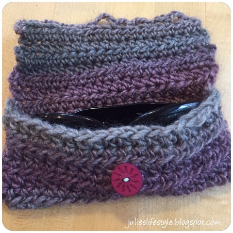 Making a Knit Scarf Using Blanket Yarn