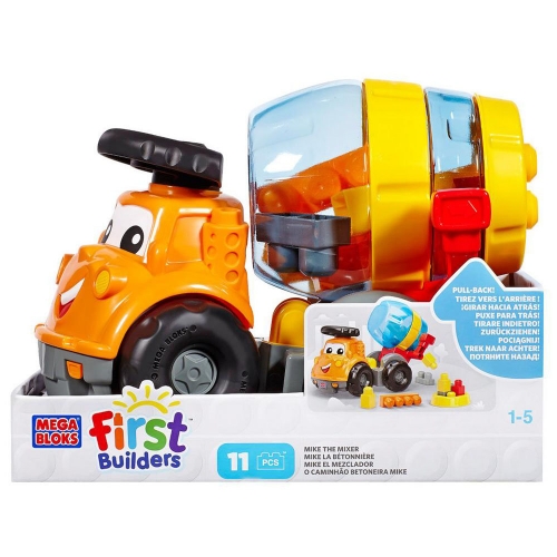 Xe đồ chơi trộn khối Mike The Mixer Mega Bloks