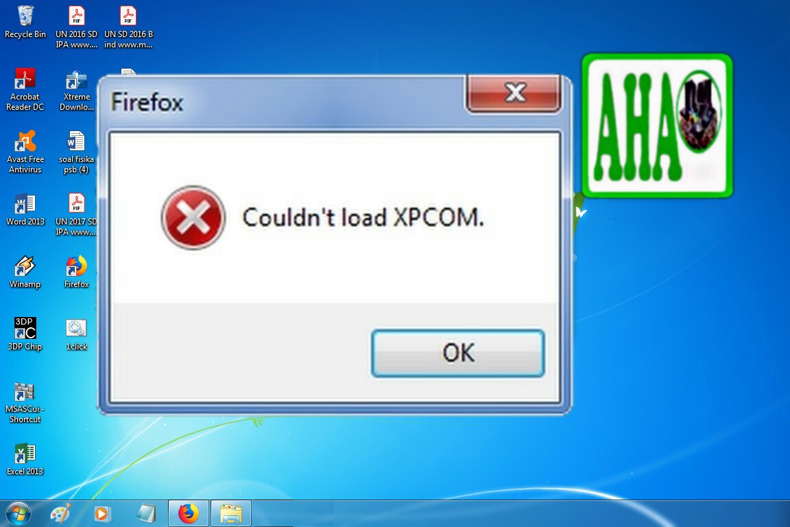 Error can t load. Couldn't load XPCOM. Что означает could not load XPCOM. Couldn't load XPCOM при запуске перевод на русский.