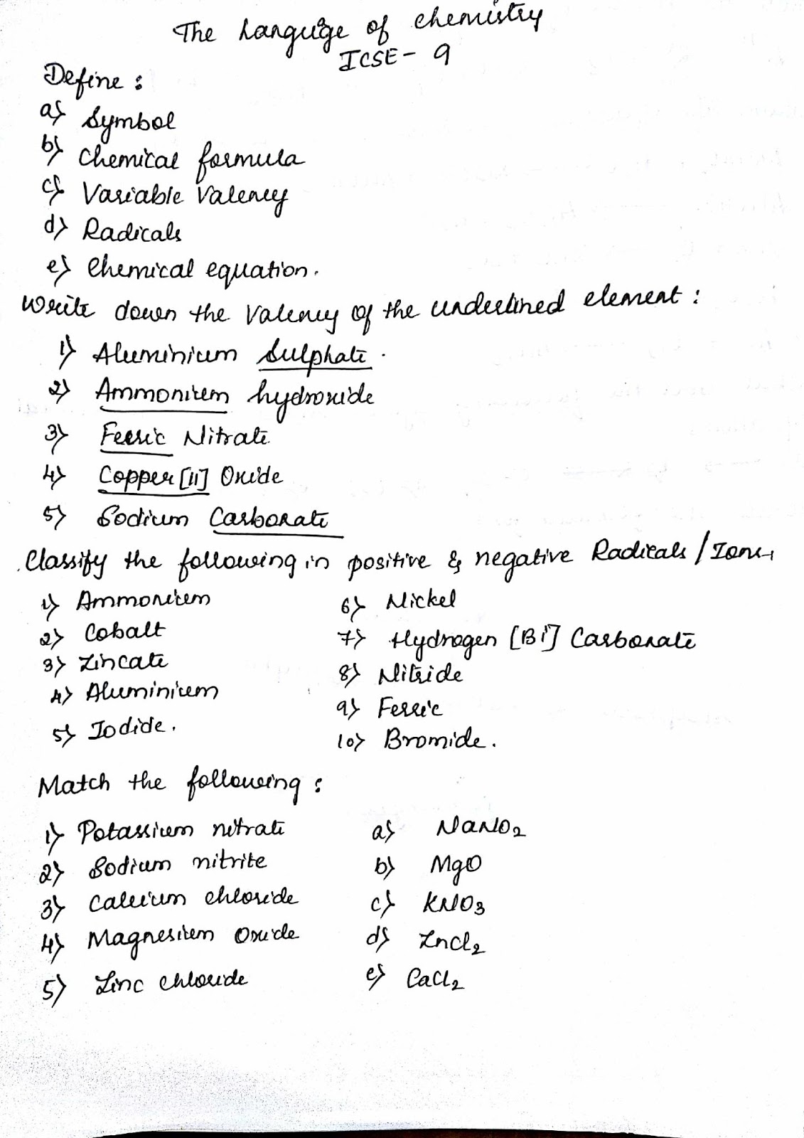 icse-grade-9-language-of-chemistry-worksheet