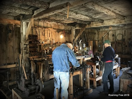 Volunteer blacksmiths