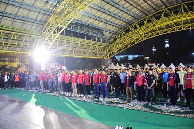 Forkopimda Kab Bandung Bersama Ribuan Masyarakat Nonton Bareng Timnas Indonesia vs Uzbekistan di Piala Asia U-23