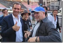 Luigi De Magistris con Vasco Rossi