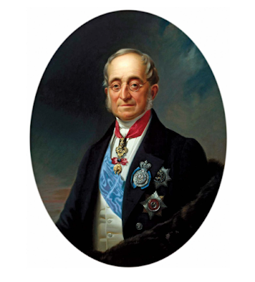 historic portrait of Count Nesselrode
