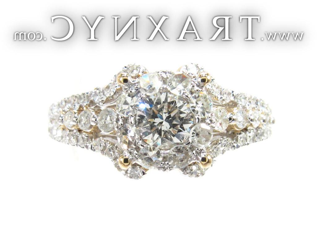 Prong Diamond Wedding Ring