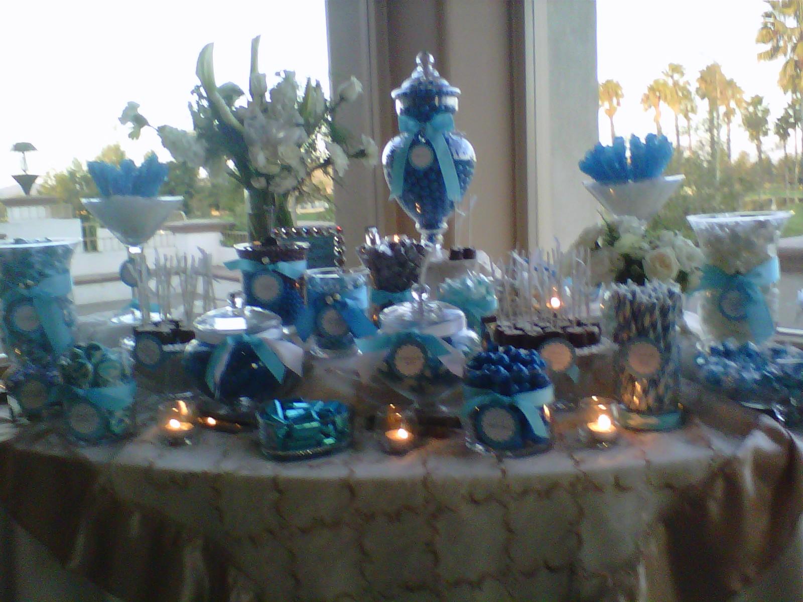 candy buffet to refill,