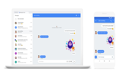 Android Messages For Web