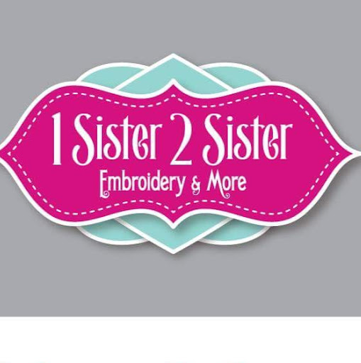 1 Sister 2 Sister Embroidery Boutique logo