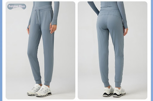 Title 3, High Waist Yoga Pants Womens Drawstring Quick-...