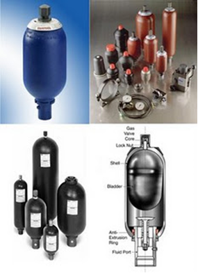 ACUMULADOR HIDRAULICO, acumulador hidráulico, tipos de acumuladores hidráulicos, acumulador de vejiga, acumuladores de piston,