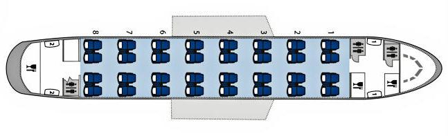 A Guide to Seats and Window Positions - A318 Babybus BA1-4 LCY-JFK ...