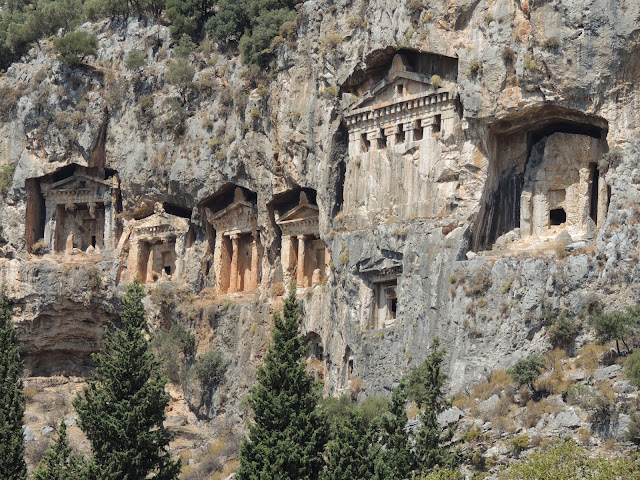 Tumbas Licias En Dalyan Y Playa De Itzuzu - Costa Licia De Turquía. Vacaciones Entre Ruinas Y Mar Azul (2)