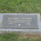 Click to Expand William Gleaves
The Gleaves Family Cemetery
Cripple Creek, Wythe Co. , Virginia