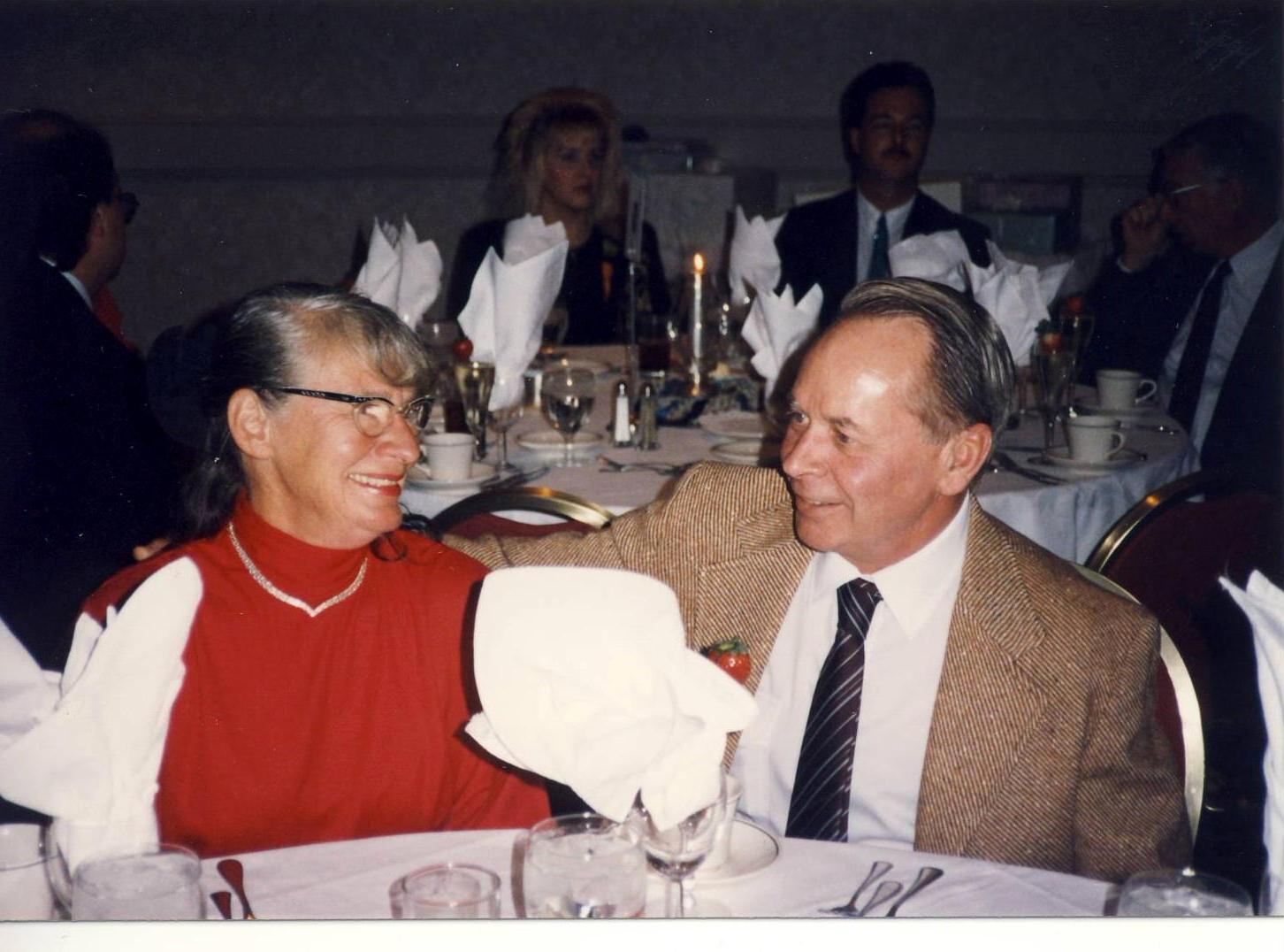 marge and bob at a wedding