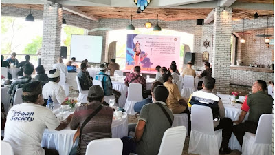 Sinergi Babinsa Dan Bhabinkamtibmas Hadiri Kegiatan  Pendampingan Dan Peningkatan Kapasitas Eko Wisata 