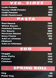 Greedy Vibes menu 3