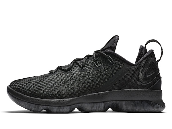 Nike Launches LeBron XIV Low Triple Black Next Week