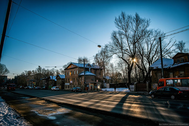 Улица с старой застройкой