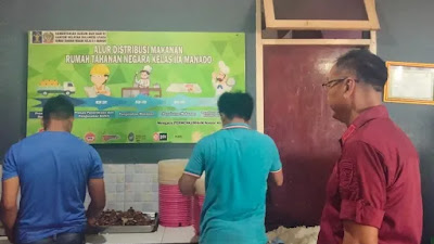 Rutan Manado Memastikan Makanan Siap untuk Warga Binaan Muslim