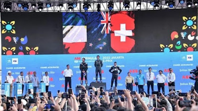 Formula E sukses digelar di Jakarta 