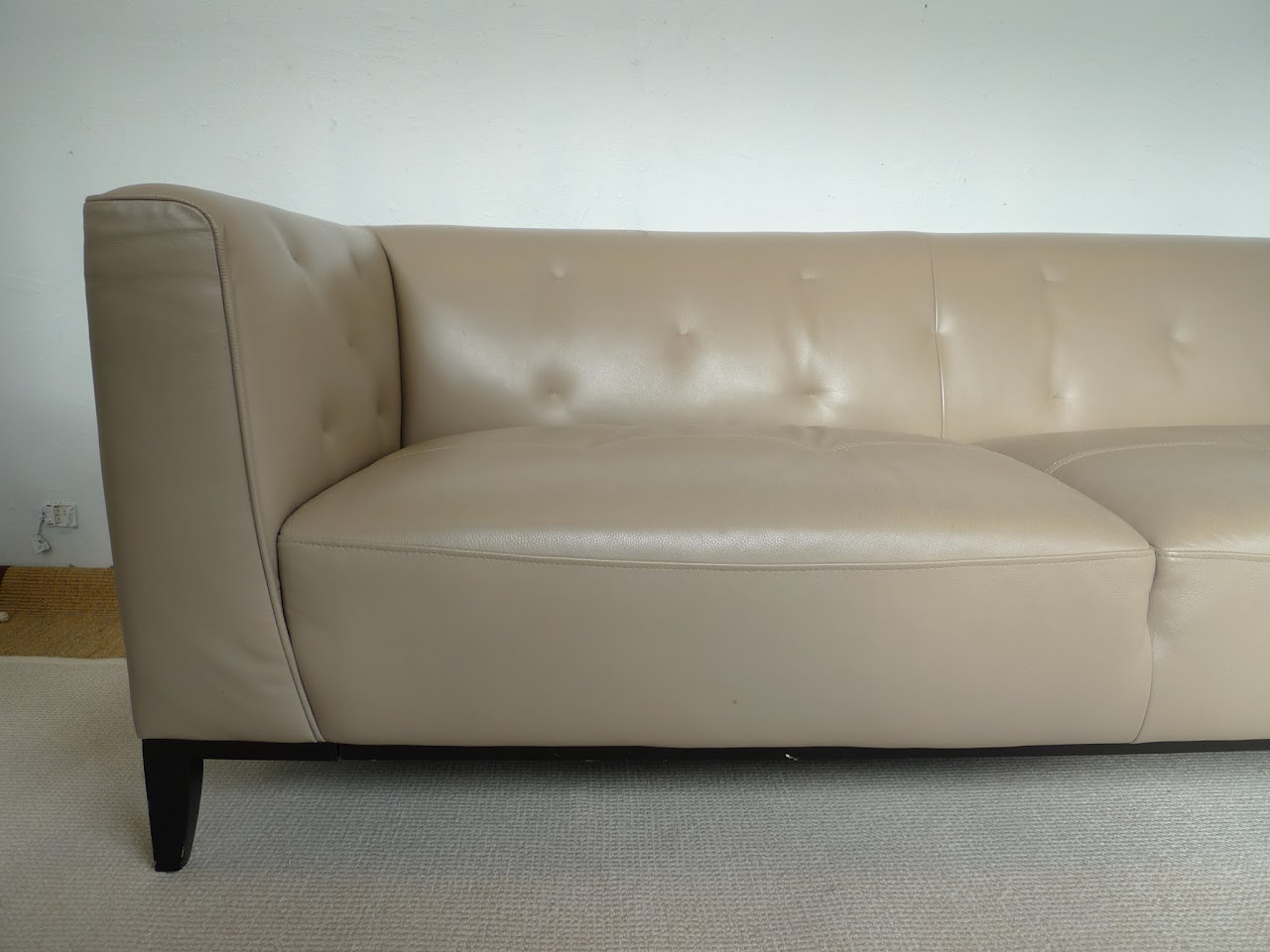 Tufted Tuxedo Sofa