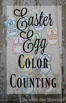 Easter Egg Color Counting- Life with the Hawleys