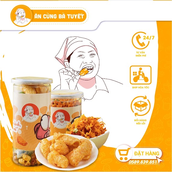 Combo Từ Chối Tử Thần Khô Gà + Da Heo