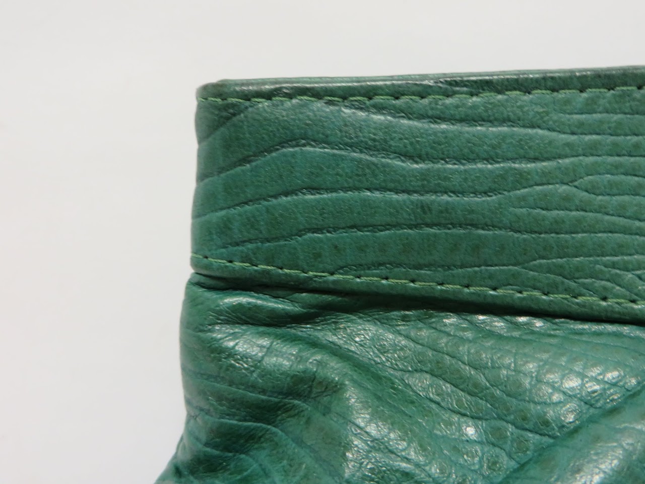 Lauren Merkin Green Clutch