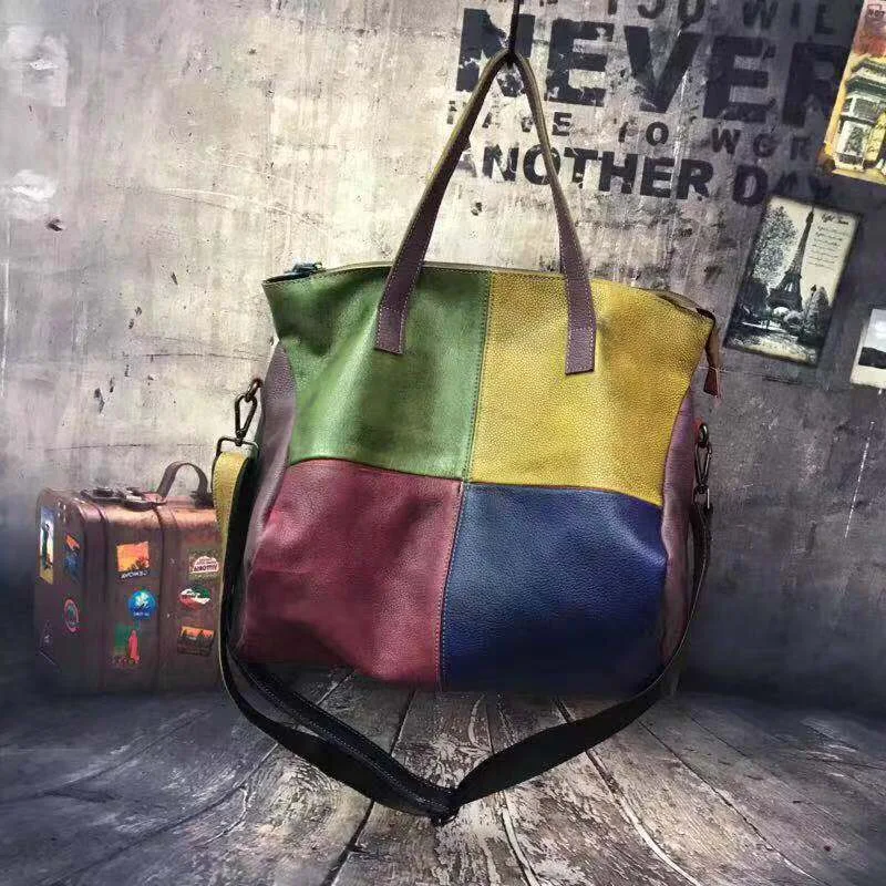 Vintage Cowhide Gebürstete Portable Messenger Bag. Stilvolle und robuste Umhängetasche für den täglichen Gebrauch. Ideal für Arbeit oder Freizeit.
