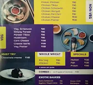 M & M Momos menu 1