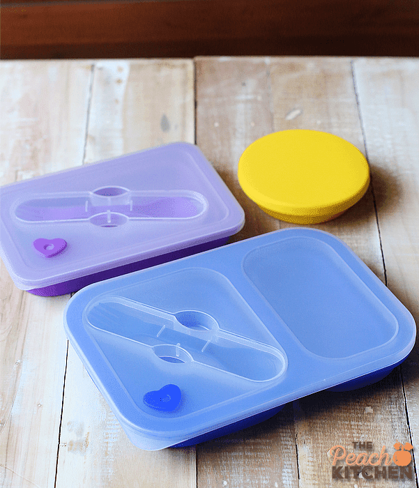 Collapsible Silicone Lunchbox from Baby Lab