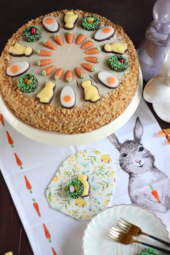 Saftiger Rüblikuchen mit Vanille-Frosting: Den einfachsten Osterkuchen ...