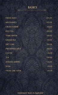 Cravings - Sayaji Hotel menu 1