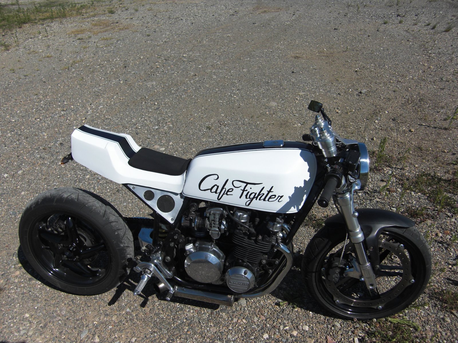 naturpark ekstensivt Erobrer special caferacer: Kawasaki Z 500 Café Fighter