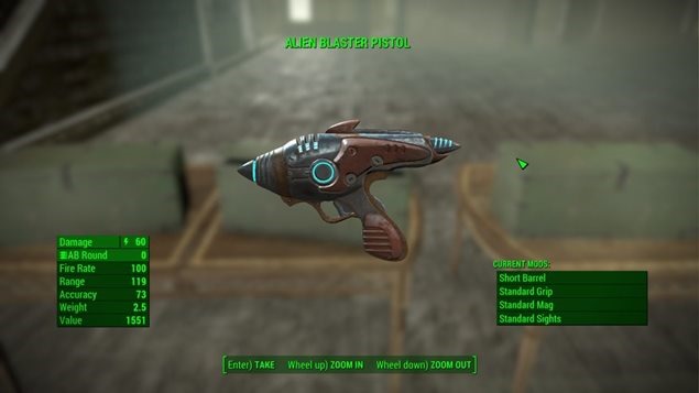 fallout 4 unique weapons guide 02 alien blaster