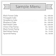 Good Cakes Cafe menu 1