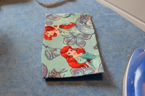 Diy Disney trading pin book! Made from a pencil case and some felt