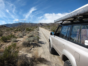 Heading up the trail towards Piedras Grandes